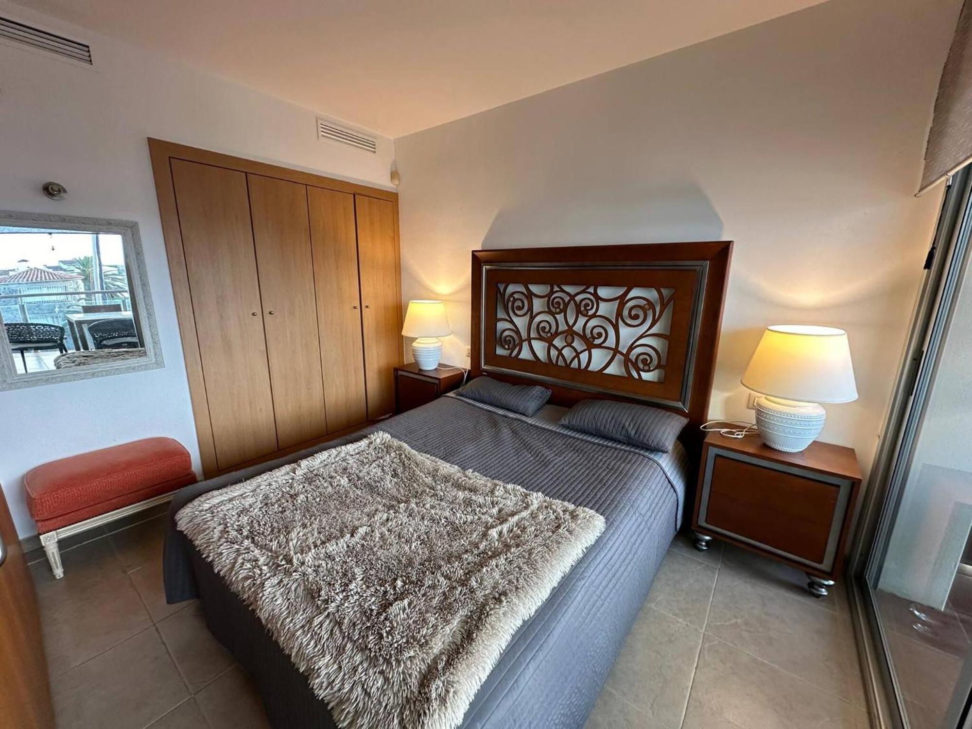 Apartamento En Roses Con Vistas Al Canal Y Piscina 外观 照片